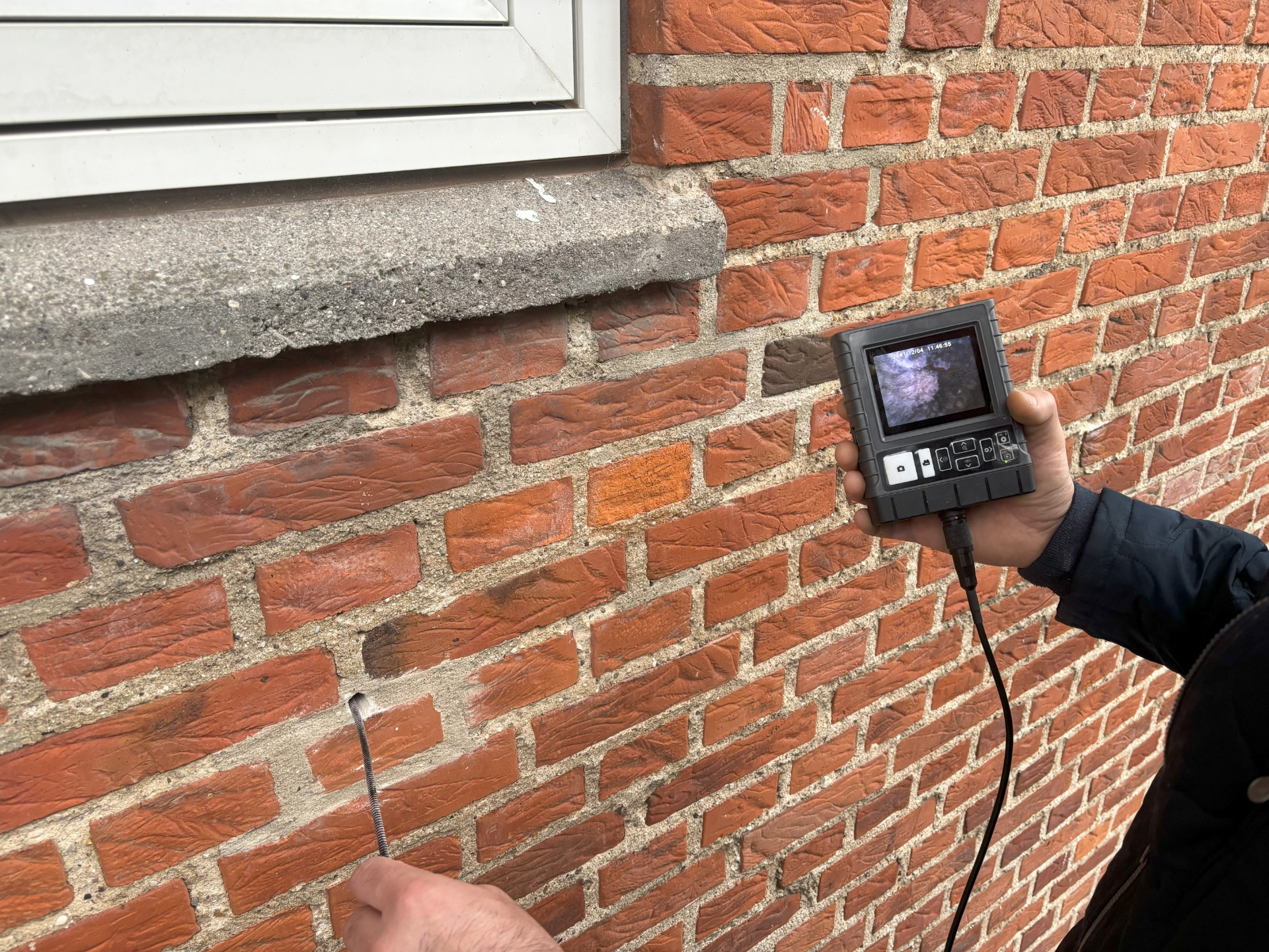 Kontrol af hulmursisolering